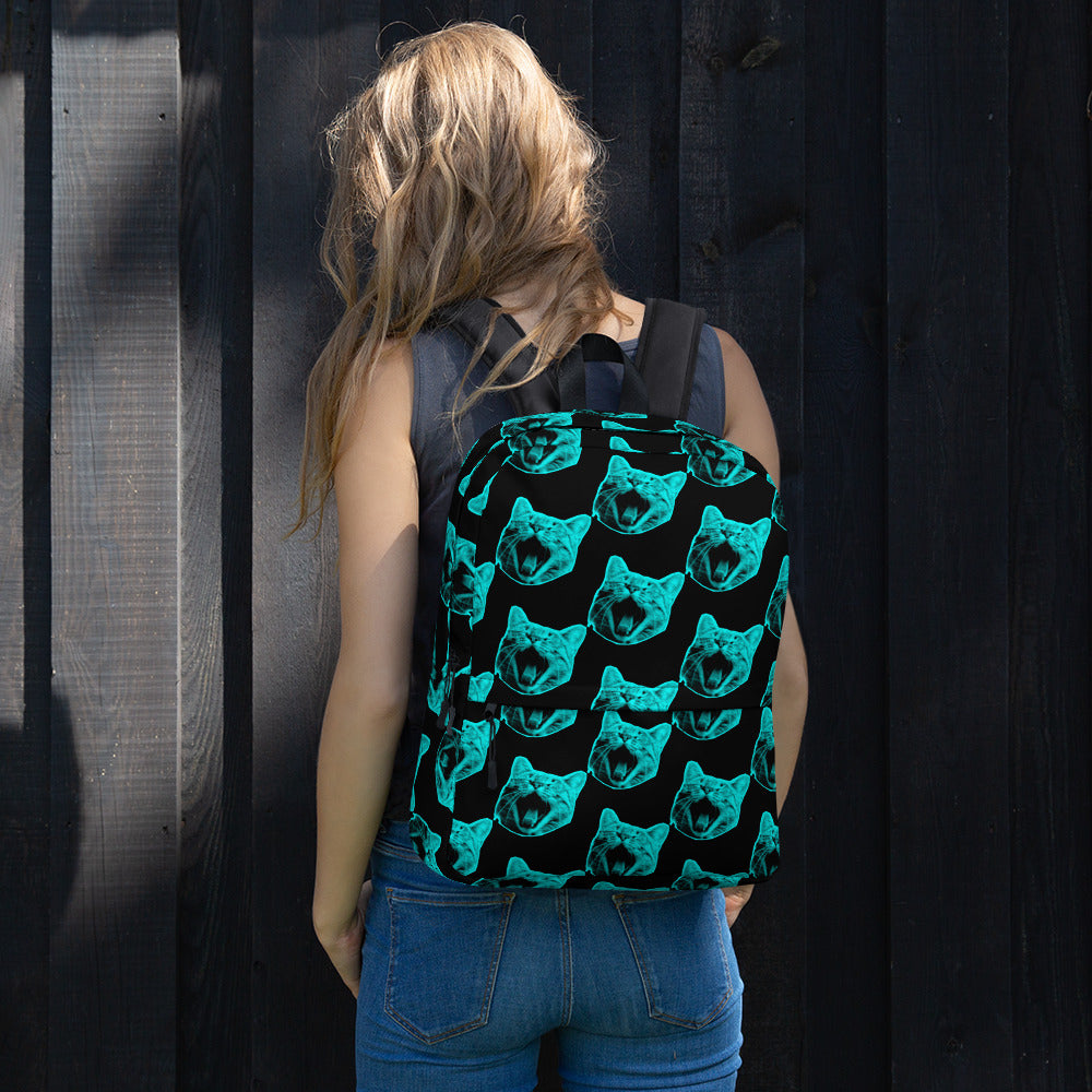 ELECTRIC BLUE CAT BACKPACK