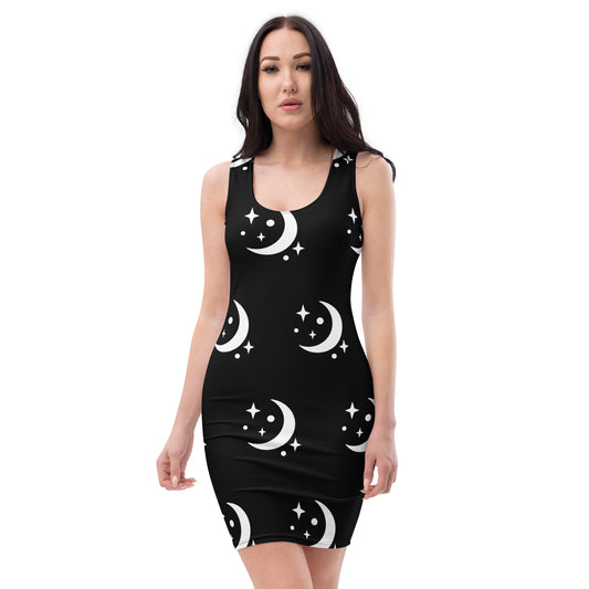 MOON FITTED DRESS