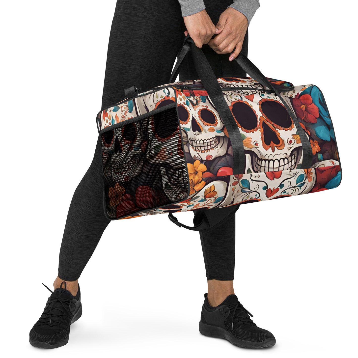 DIA DE LOS MUERTOS LARGE DUFFEL BAGS