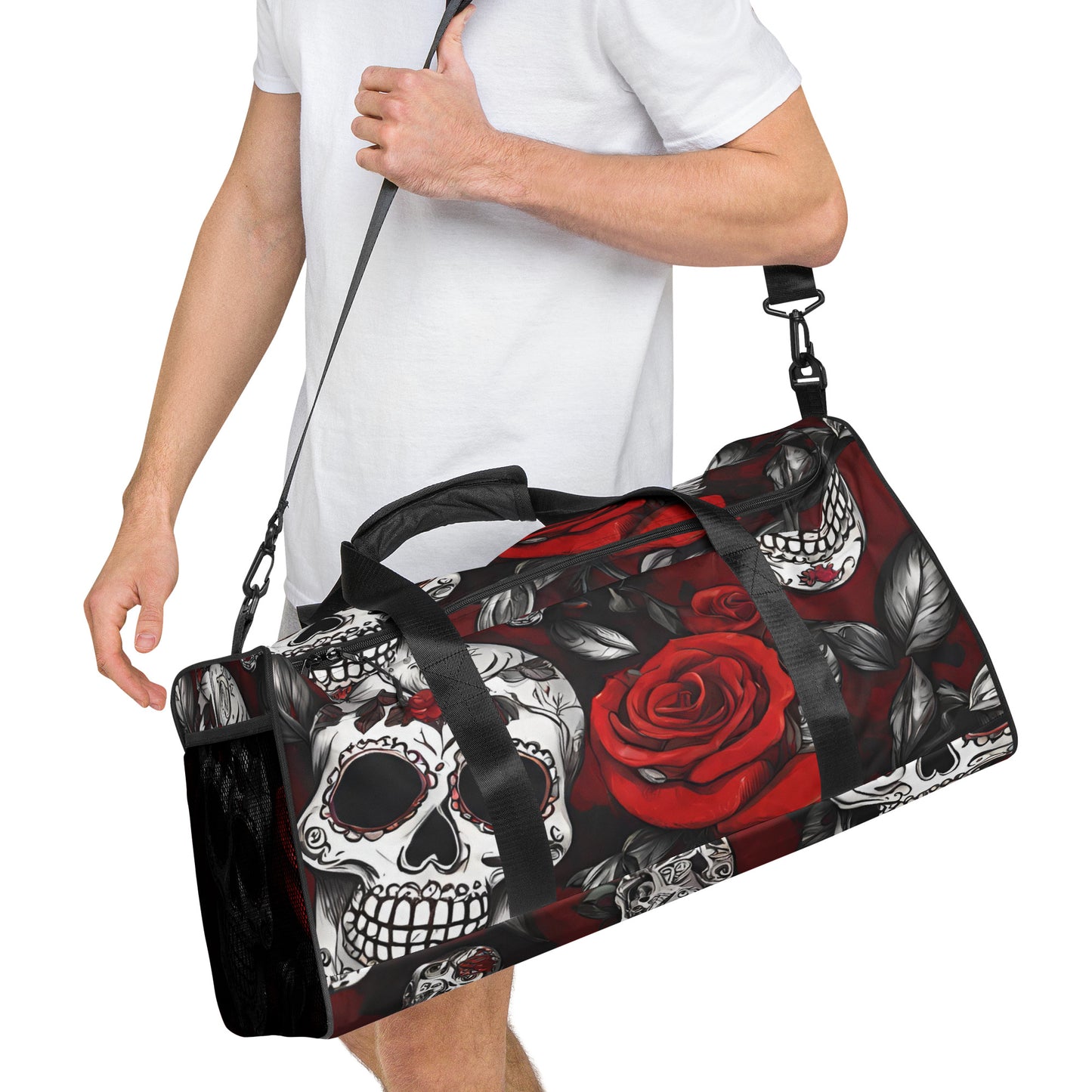 DAY OF THE DEAD LARGE DUFFEL BAG