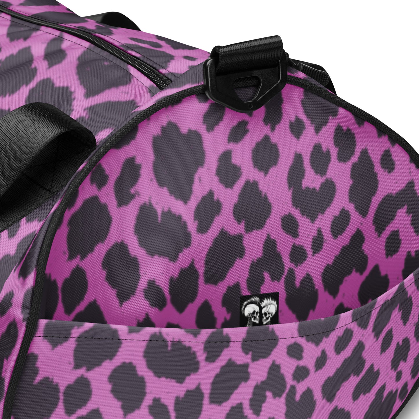 PINK LEOPARD GYM BAG