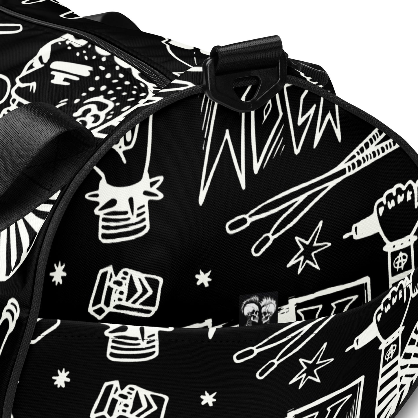 PUNK'S NOT DEAD GYM BAG
