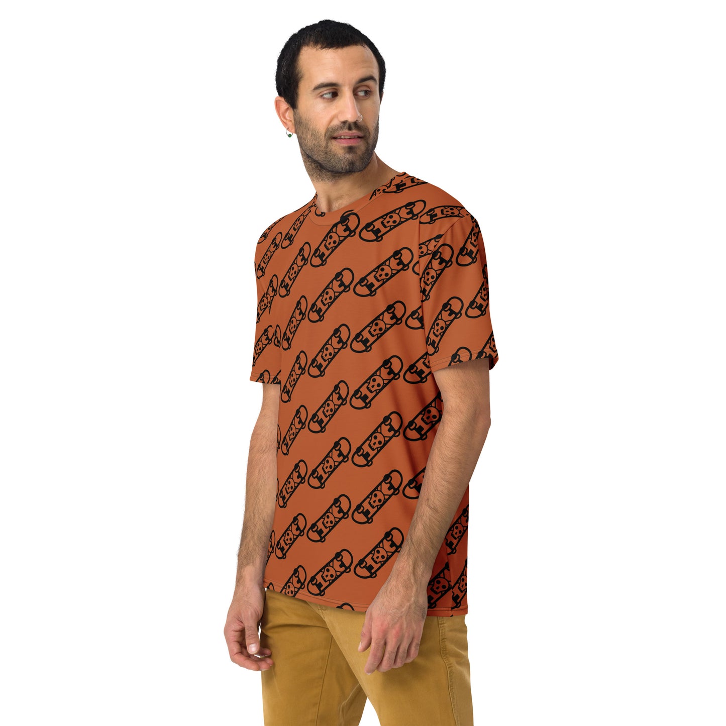 ORANGE SKATEBOARD TEE