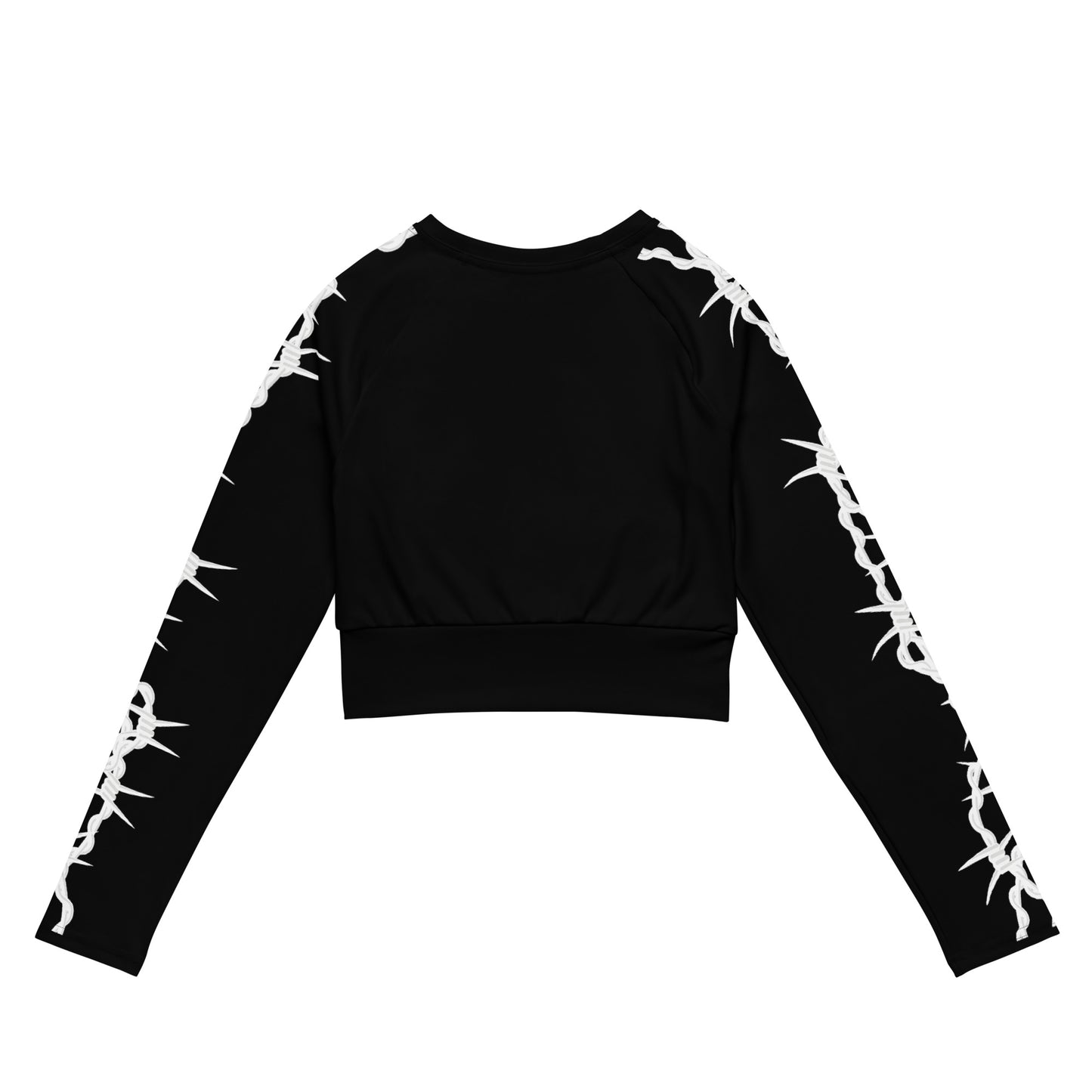 SCORPION RECYCLED LONG SLEEVE CROP TOP
