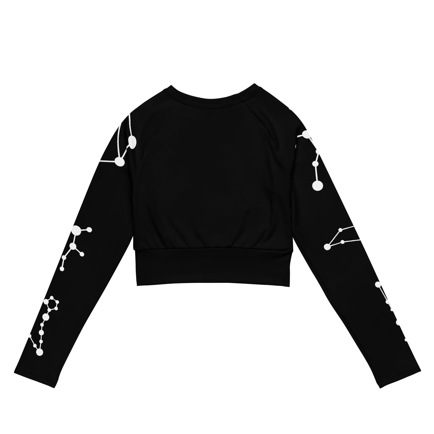 ZODIAC RECYCLED LONG SLEEVE CROP TOP