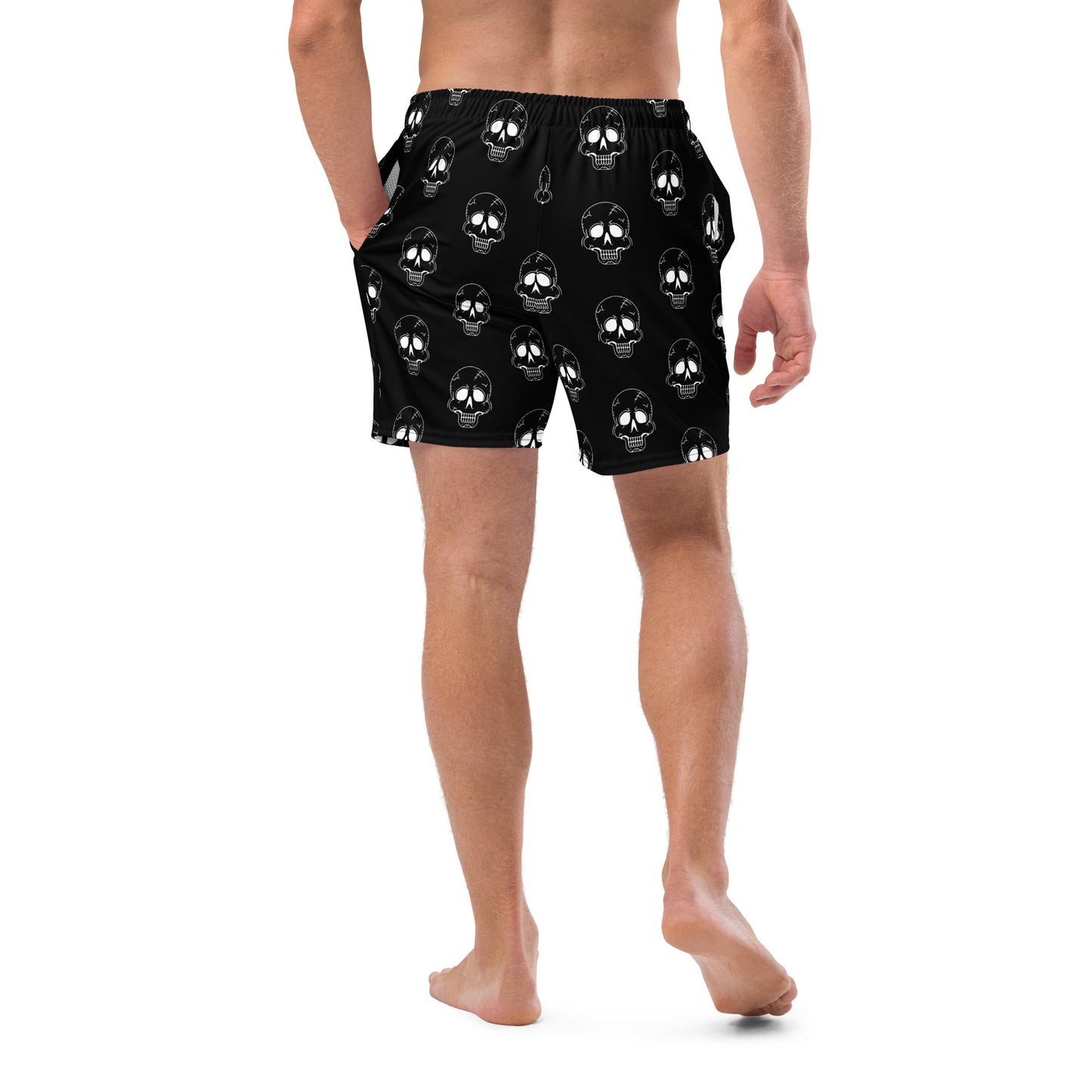 LAUGHING SKULL SWIM TRUNKS