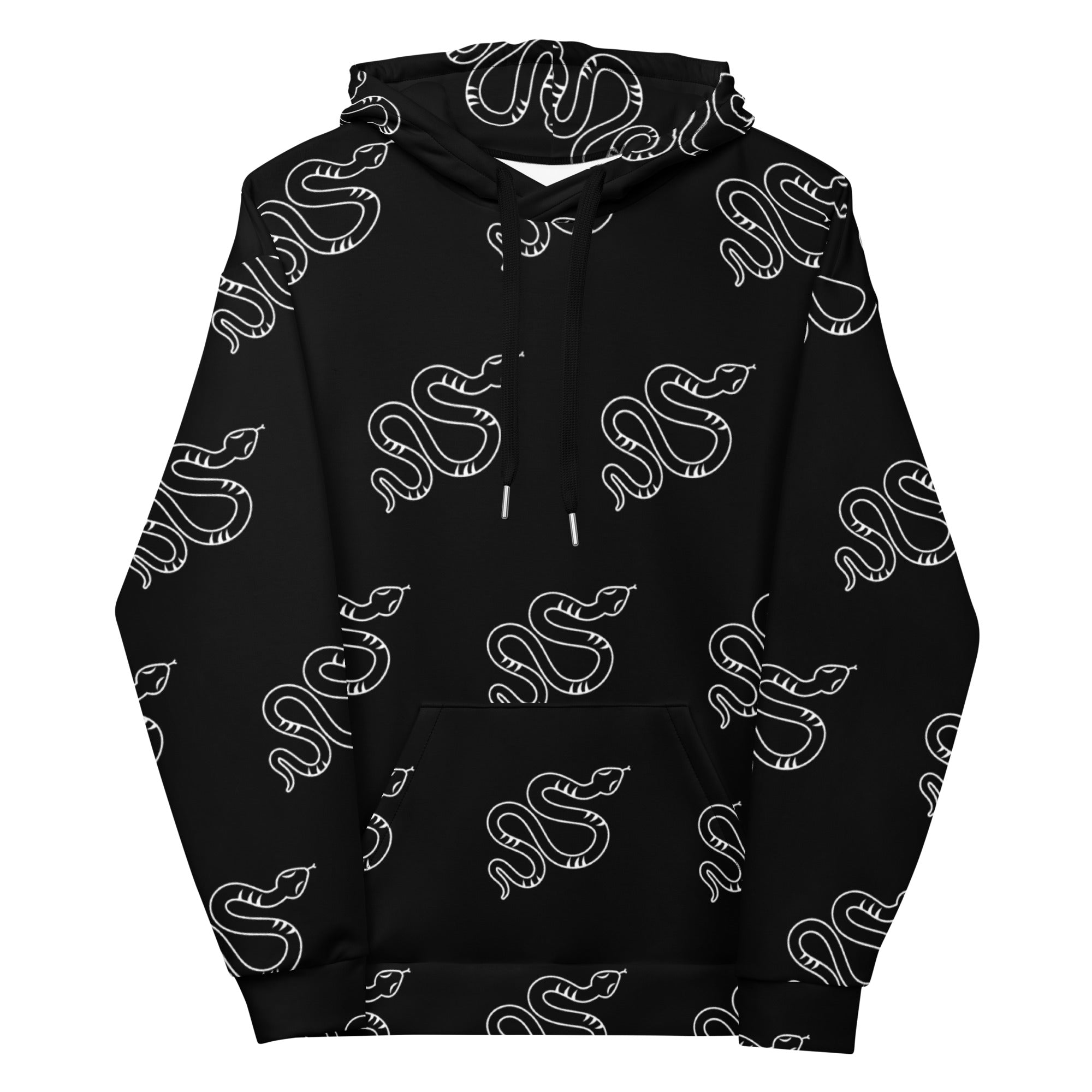 Snakeskin Reptile Men's Zip Up Hoodie main image 1