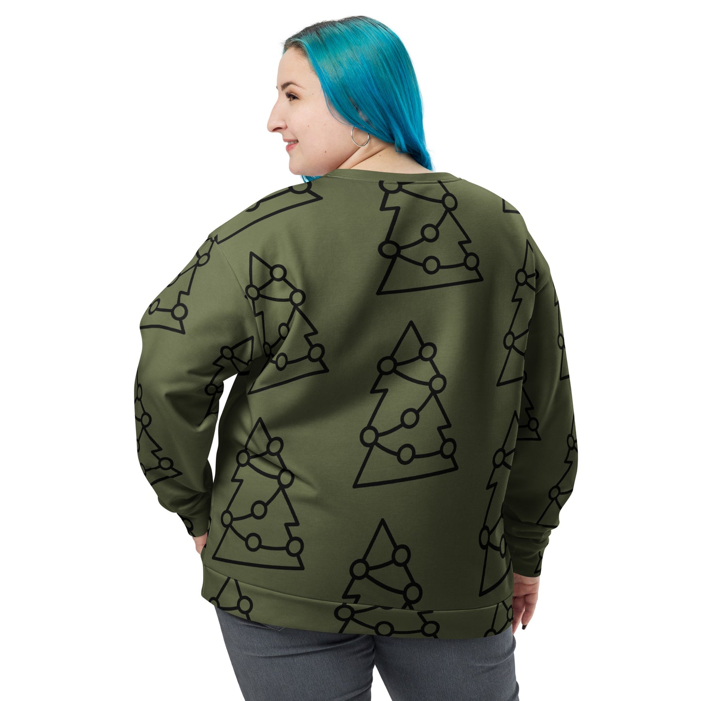 TREE UGLY CHRISTMAS SWEATSHIRT