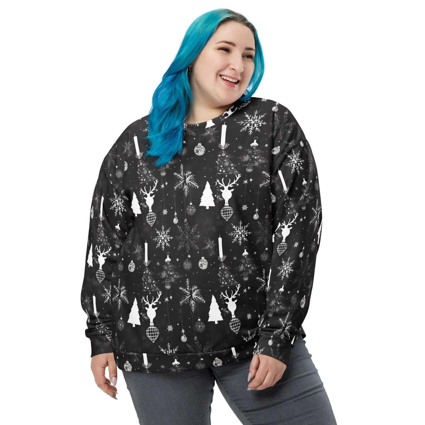 ORNAMENTS UGLY CHRISTMAS SWEATSHIRT
