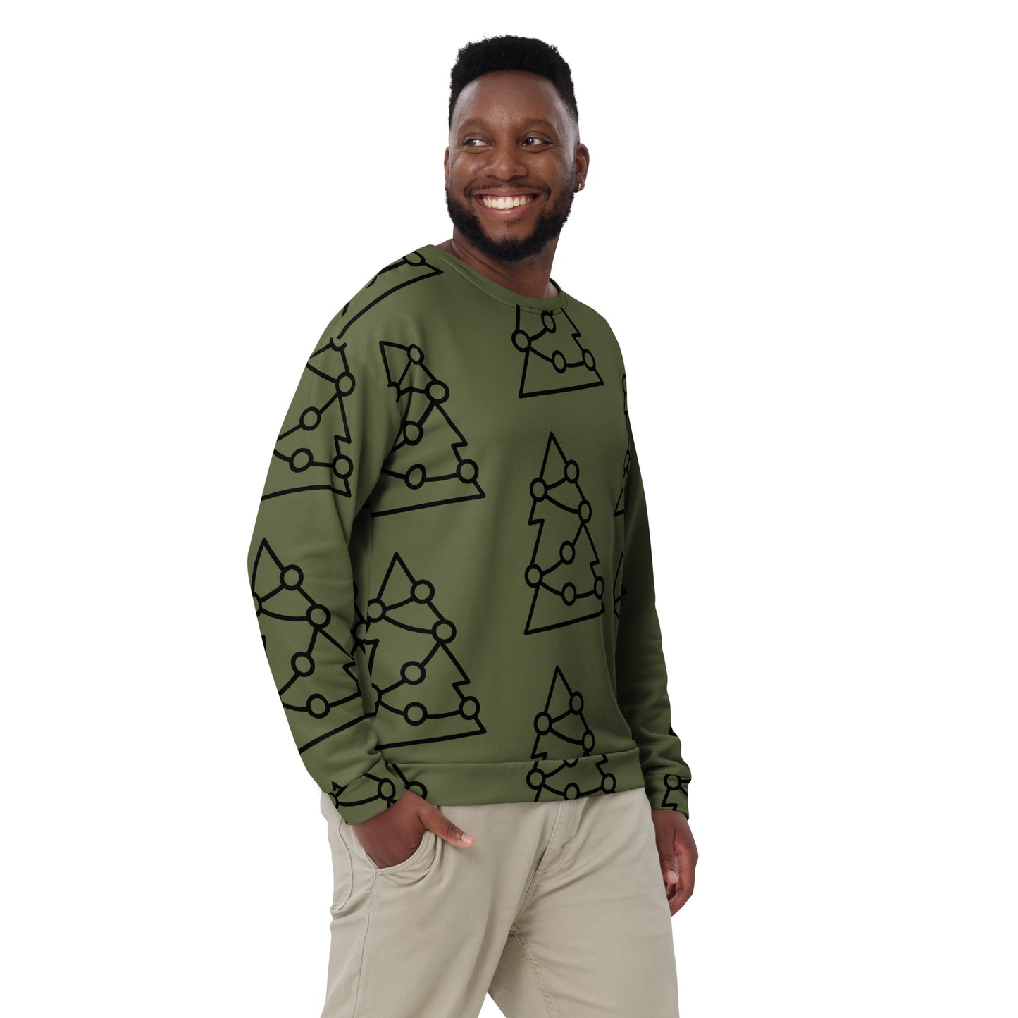 TREE UGLY CHRISTMAS SWEATSHIRT