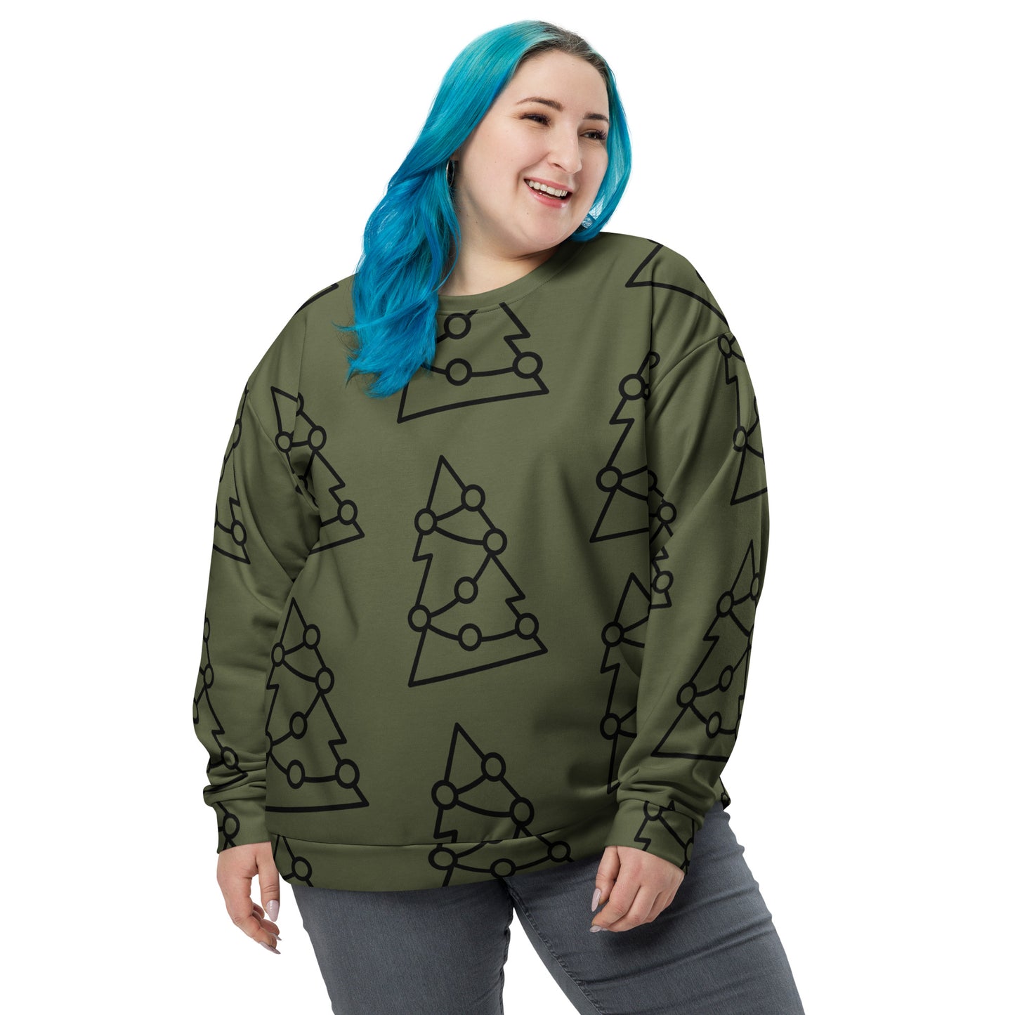 TREE UGLY CHRISTMAS SWEATSHIRT