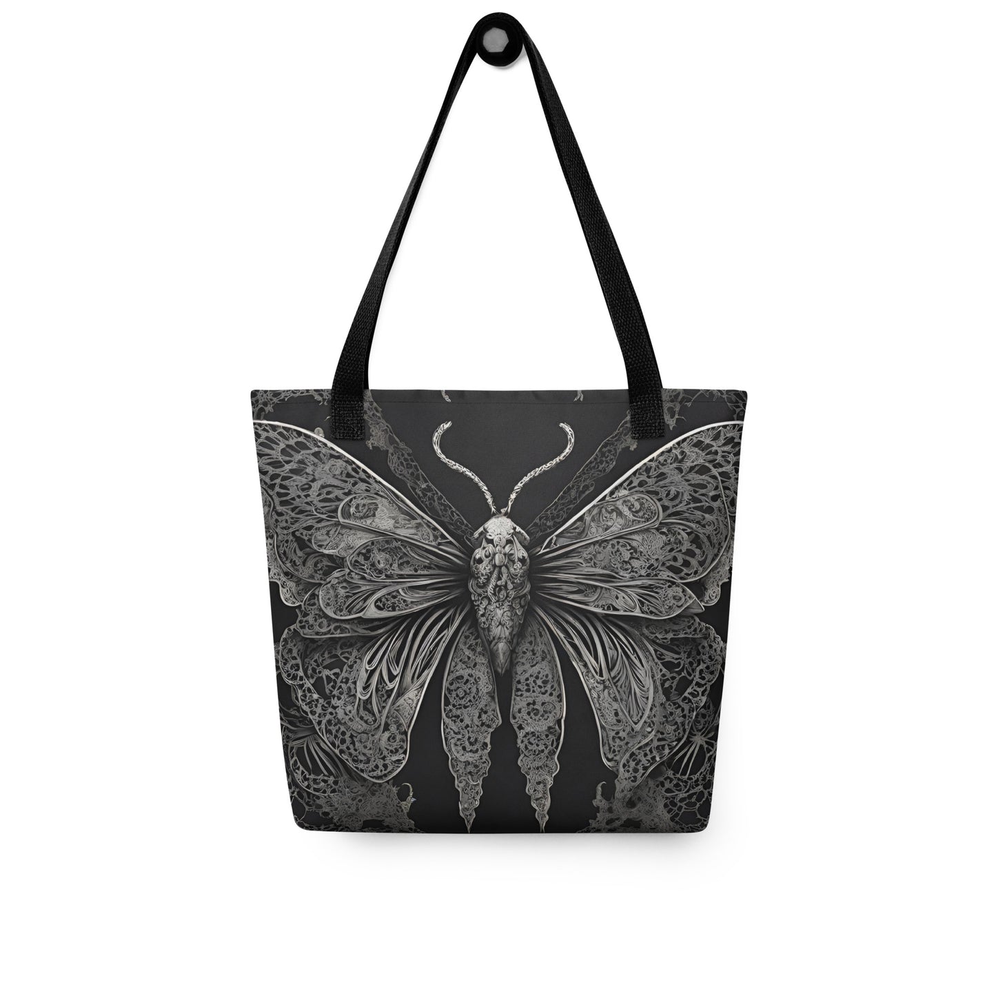 MOTH & LACE TOTE BAG