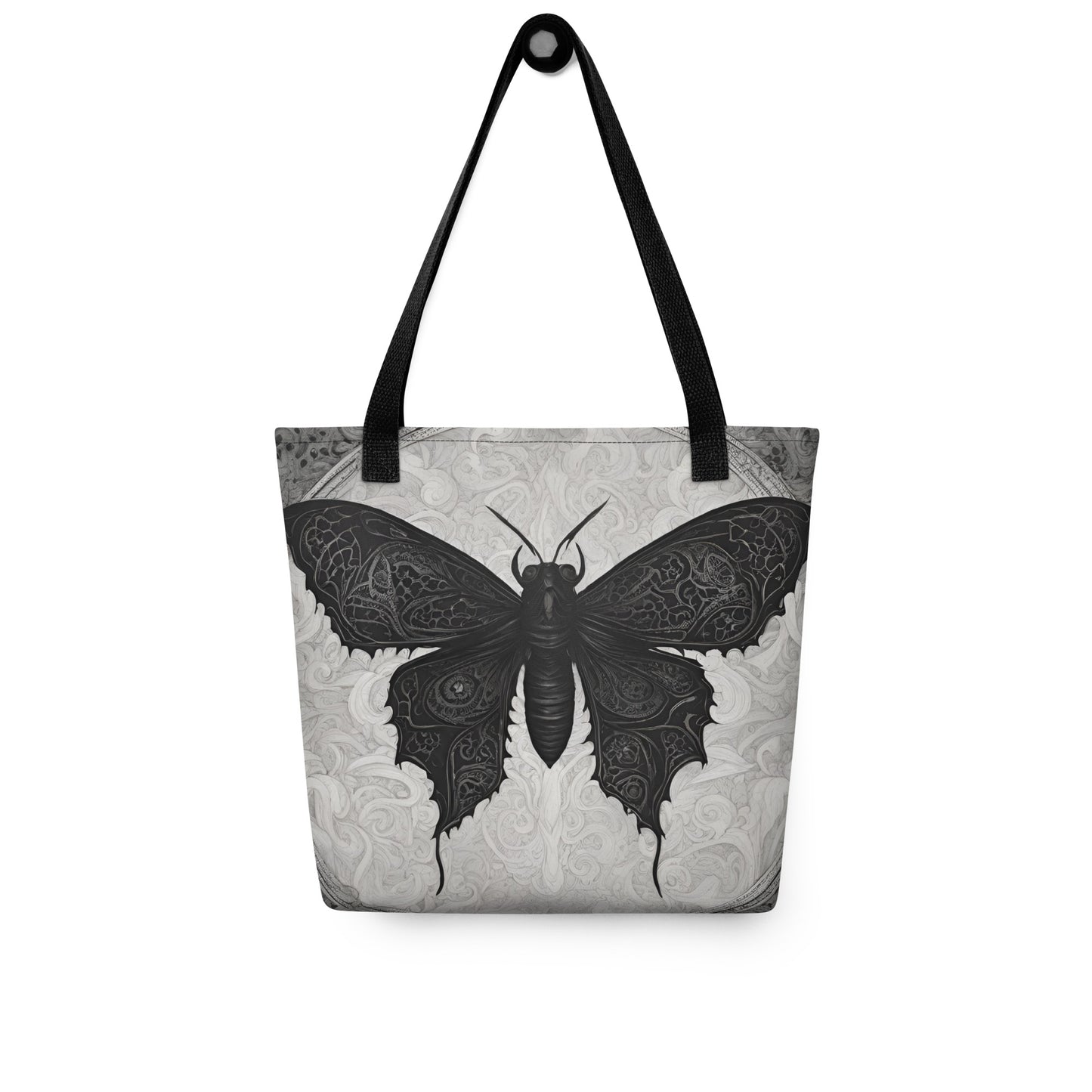 MOTH TO FLAME TOTE BAG