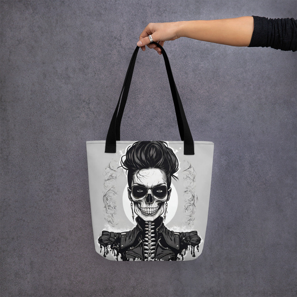 SPOOKY TRAMP TOTE BAG