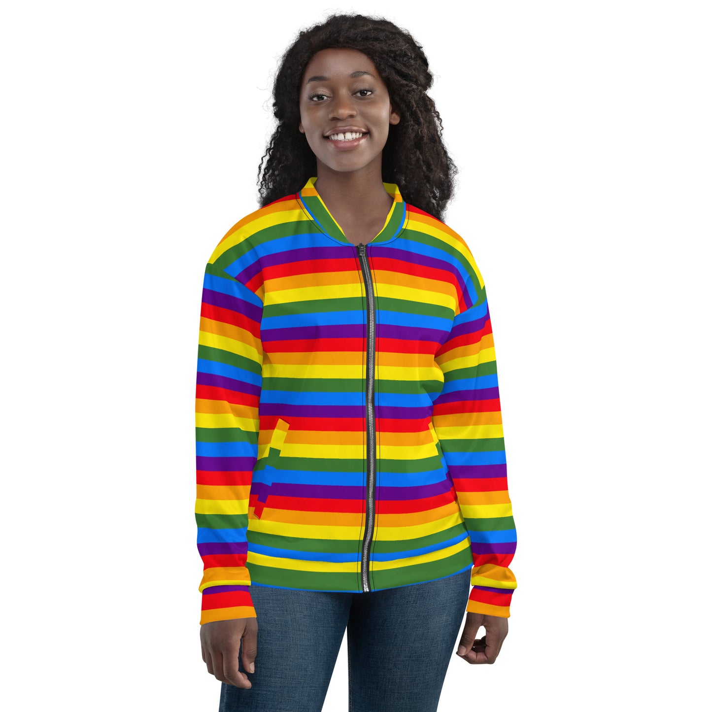 PRIDE UNISEX BOMBER JACKET