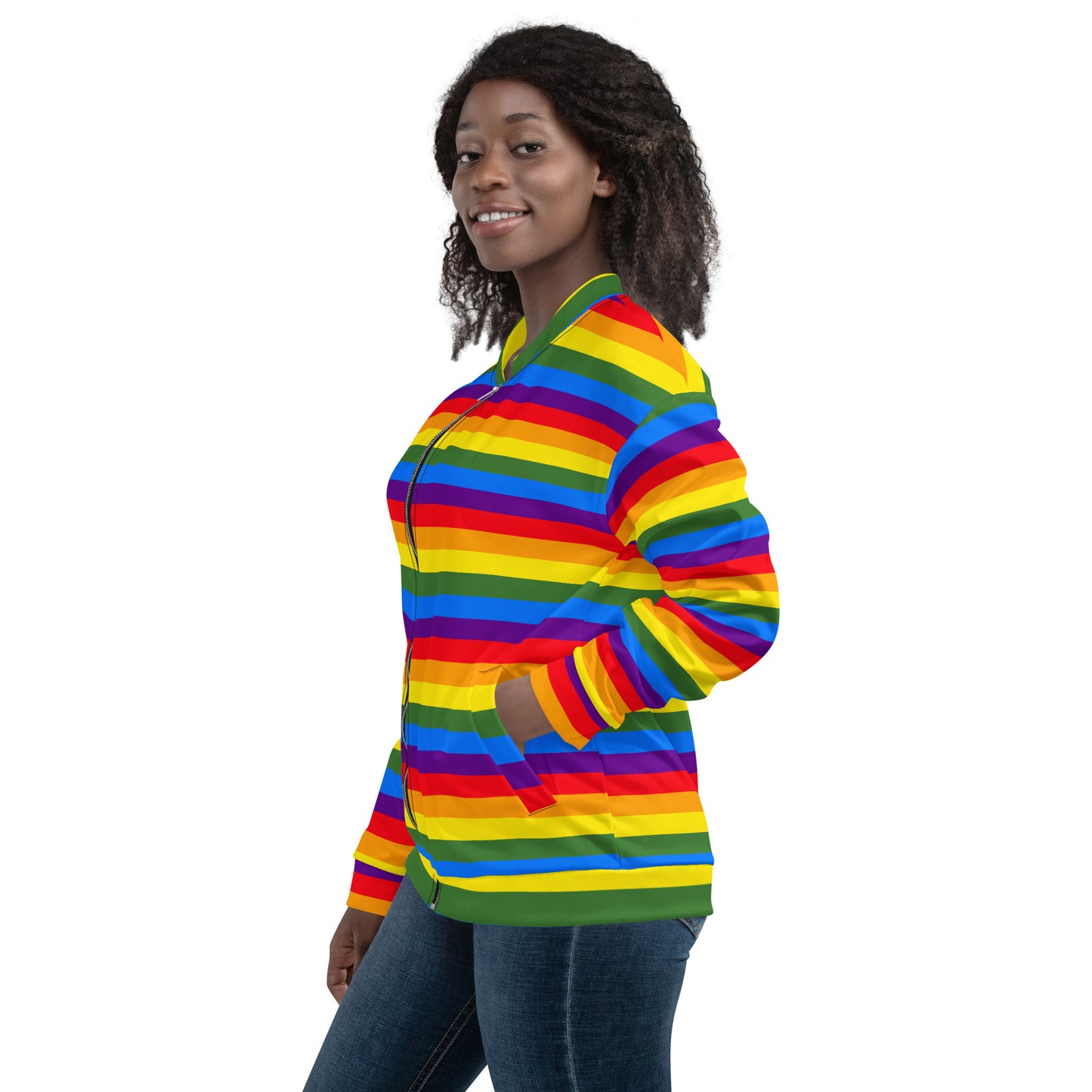 PRIDE UNISEX BOMBER JACKET