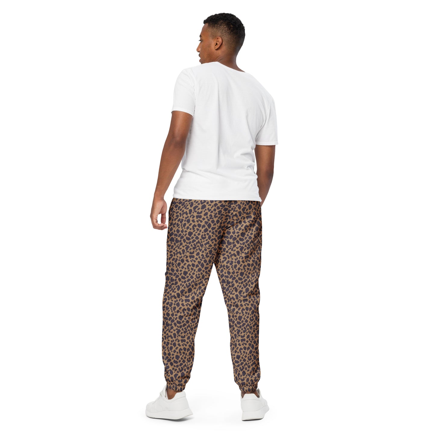 LEOPARD PRINT UNISEX TRACK PANTS