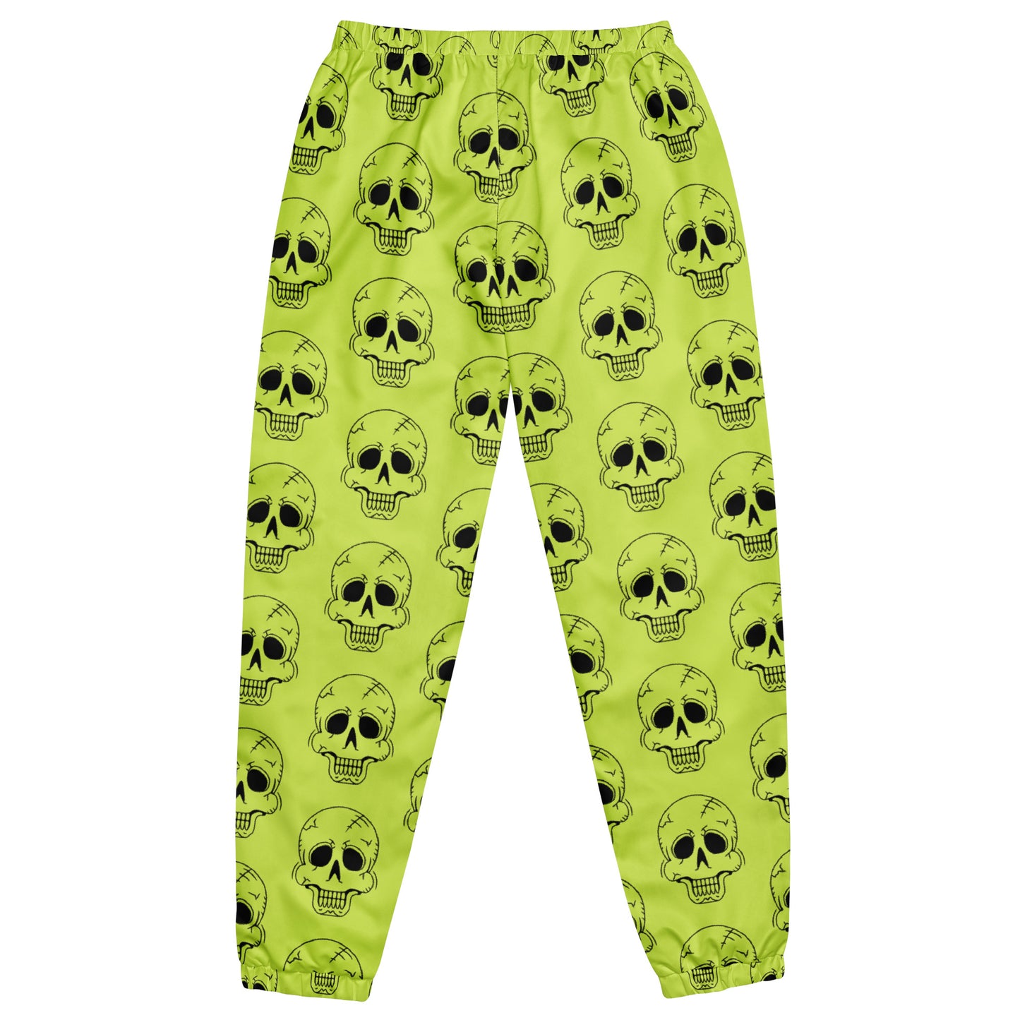 YELLOW LAUGHING SKULL UNISEX TRACK PANTS