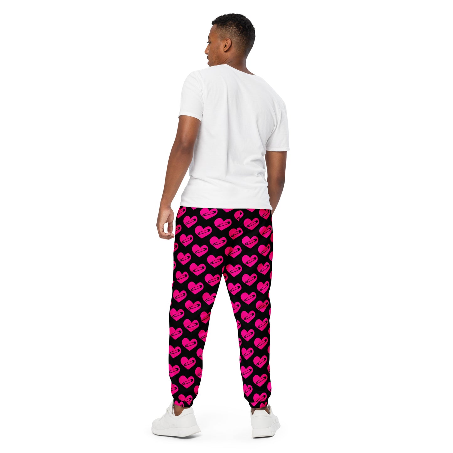 PINNED HEART UNISEX TRACK PANTS