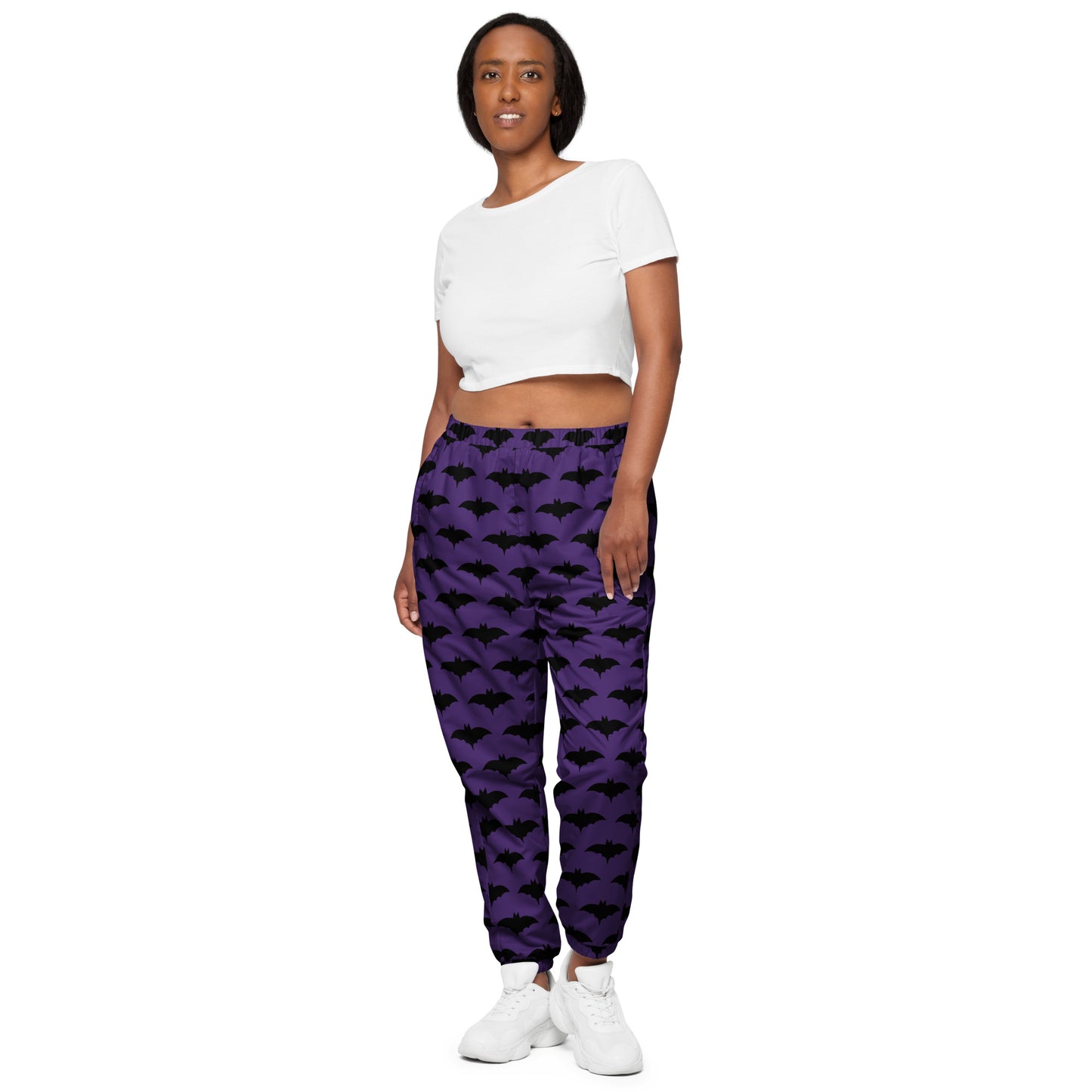 PURPLE BAT UNISEX TRACK PANTS