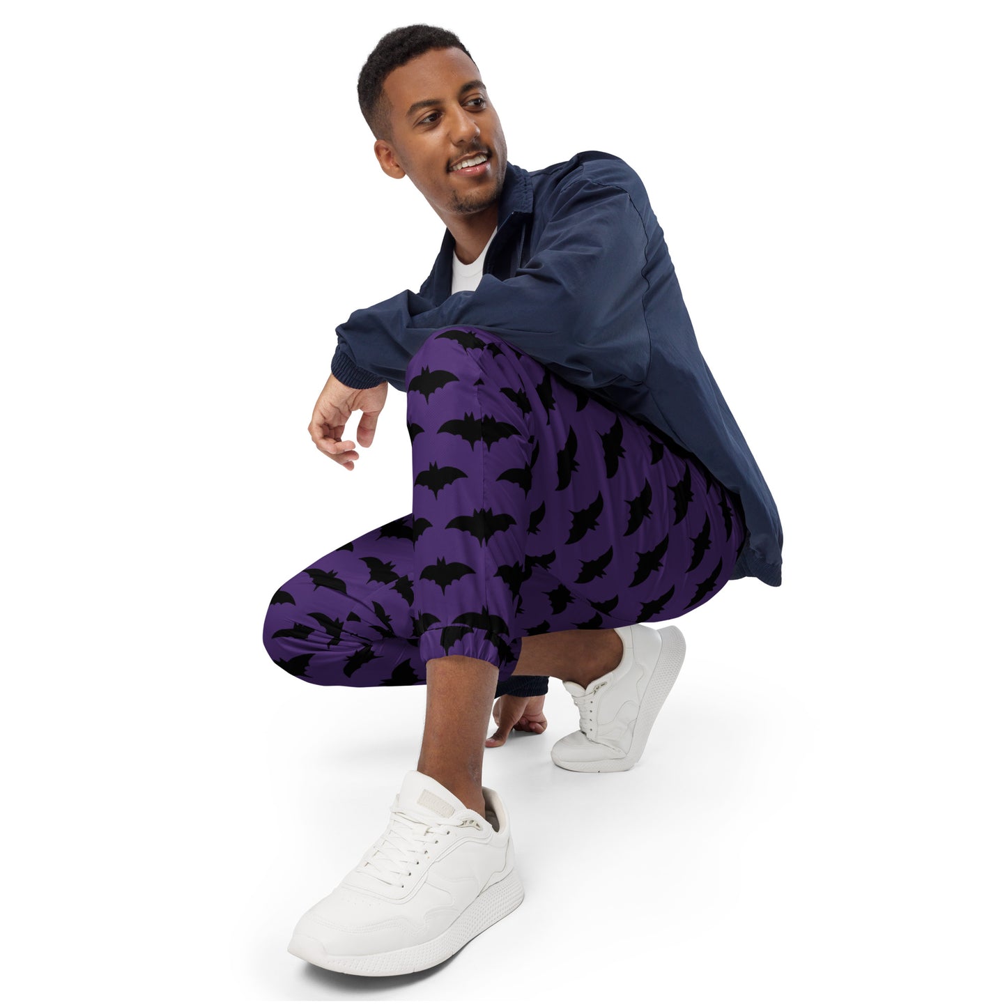 PURPLE BAT UNISEX TRACK PANTS