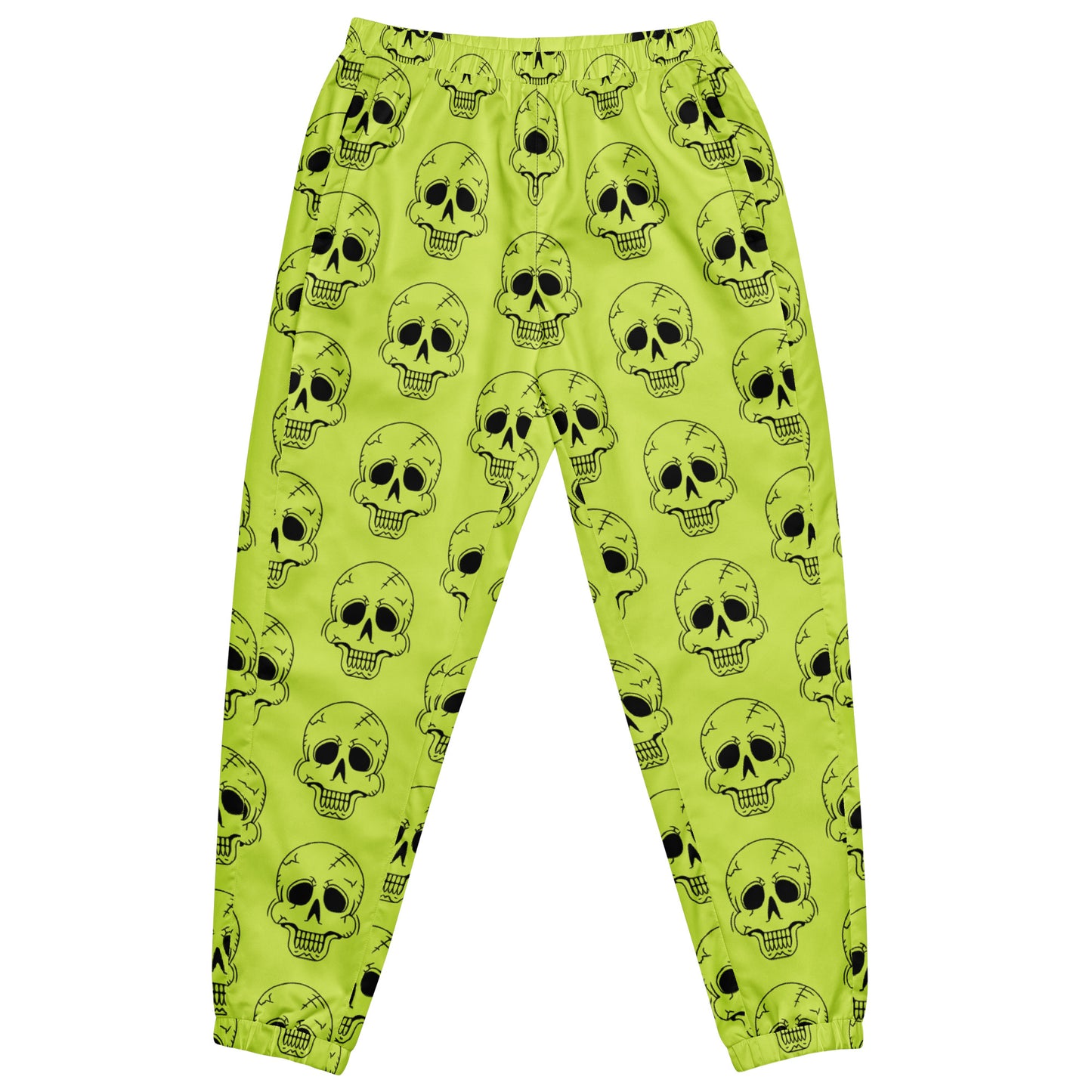 YELLOW LAUGHING SKULL UNISEX TRACK PANTS