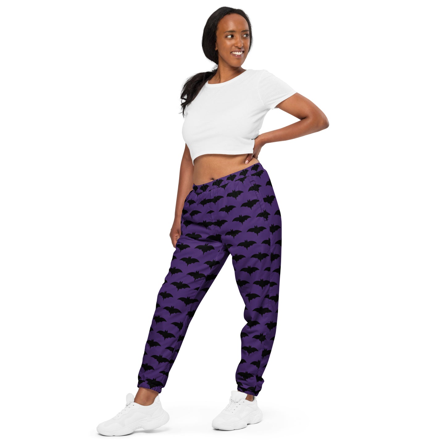 PURPLE BAT UNISEX TRACK PANTS