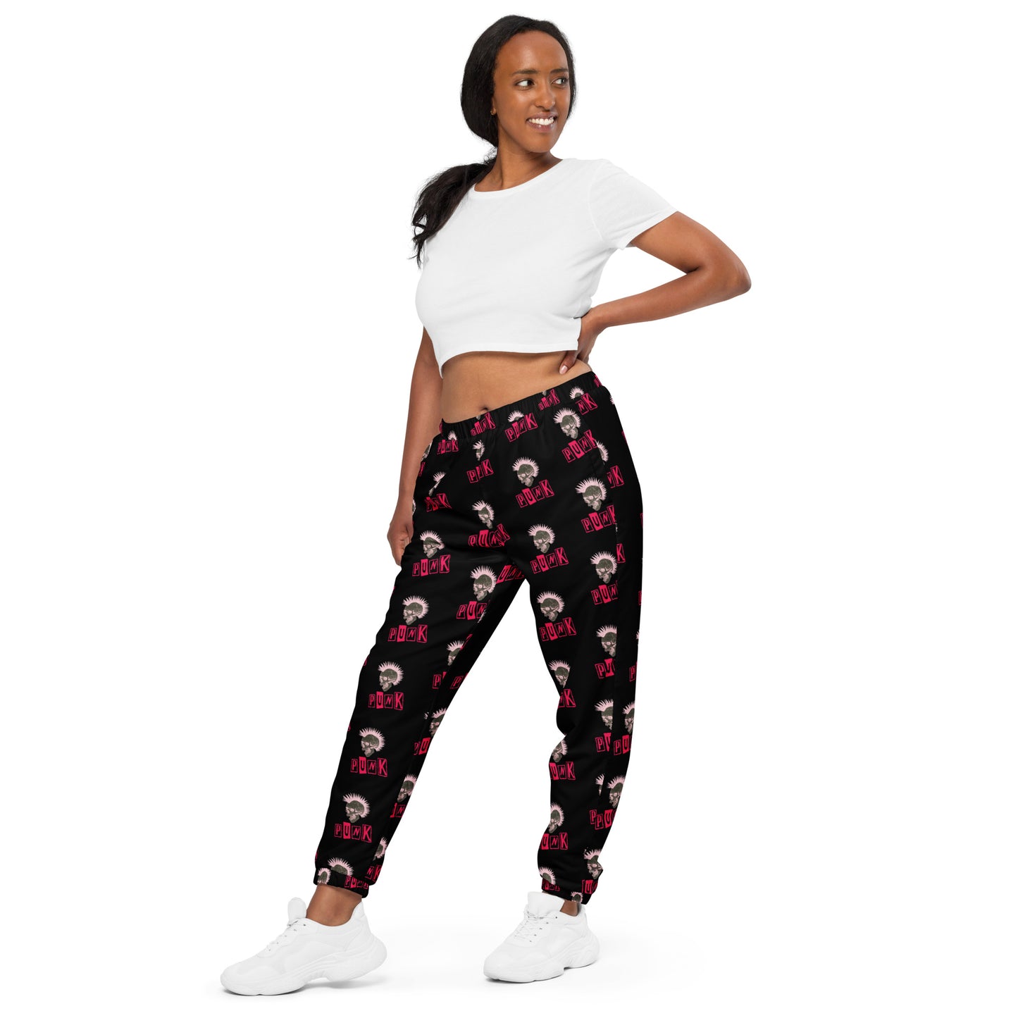 PUNK IS PINK UNISEX TRACK PANTS