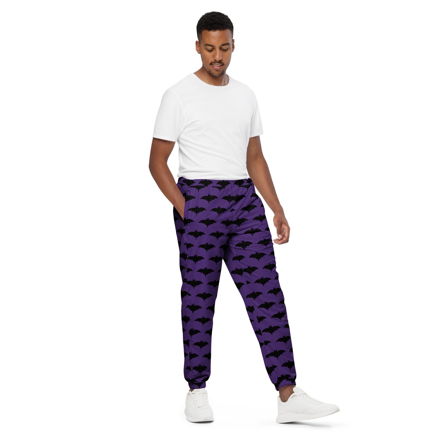 PURPLE BAT UNISEX TRACK PANTS