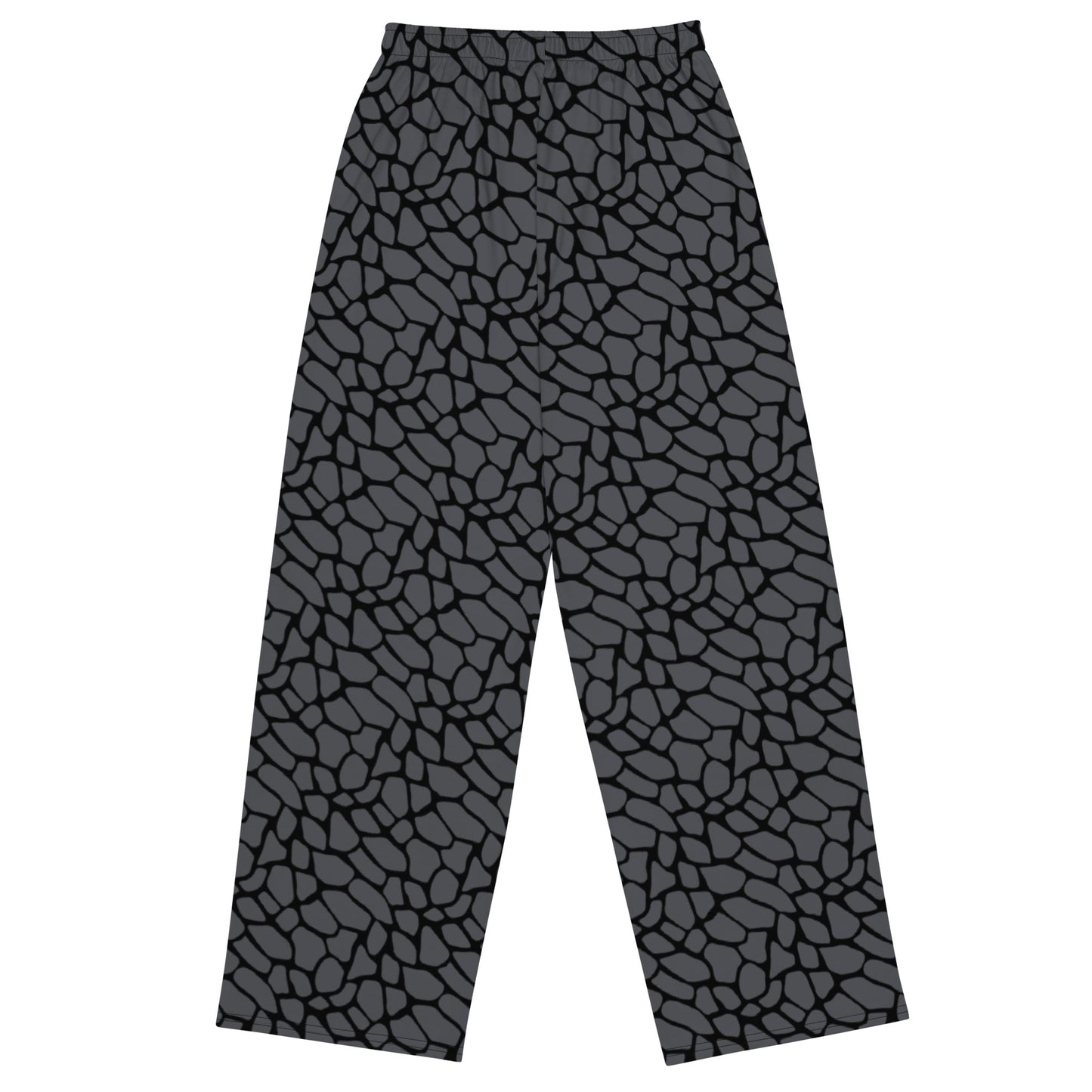 GRAY SNAKESKIN UNISEX LOUNGE PANTS