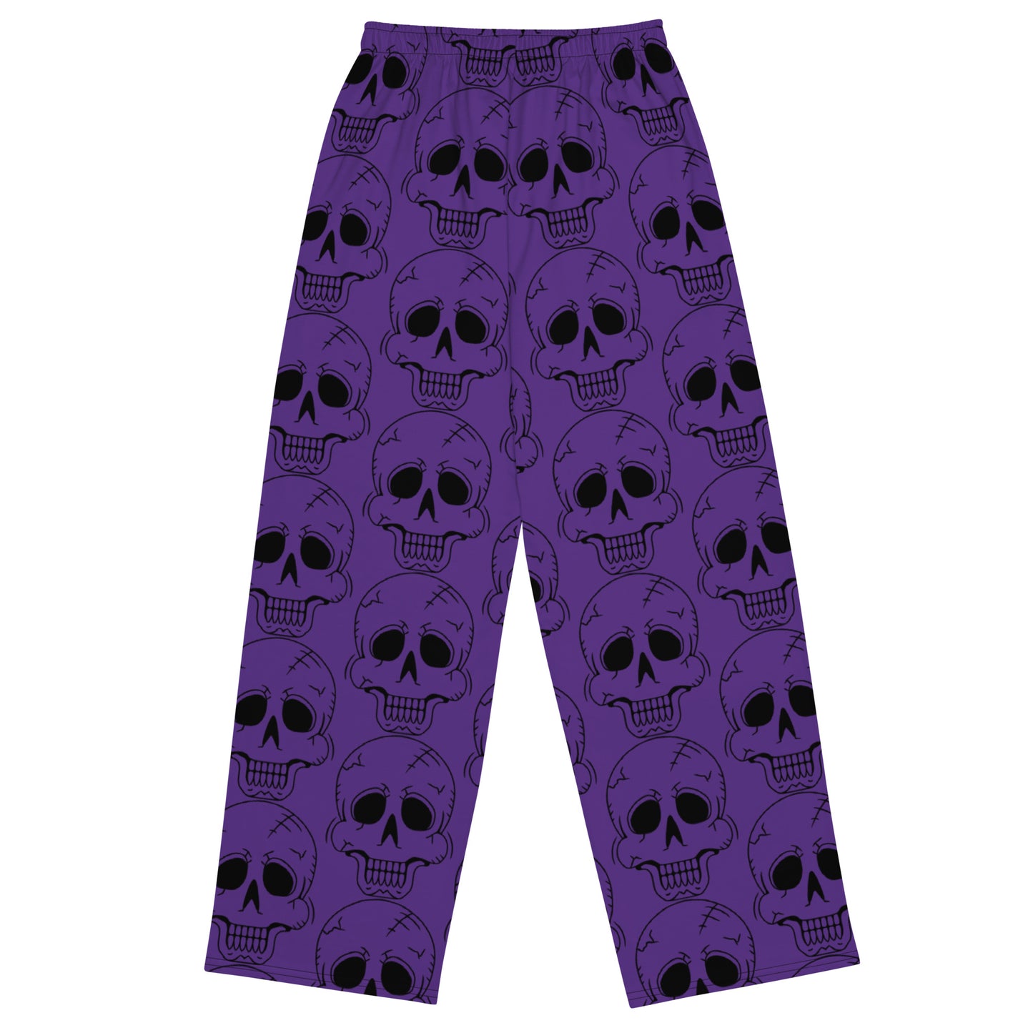 PURPLE LAUGHING SKULL UNISEX LOUNGE PANTS