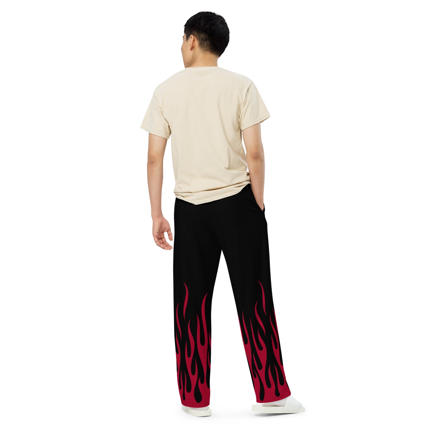 RED FLAME UNISEX LOUNGE PANTS