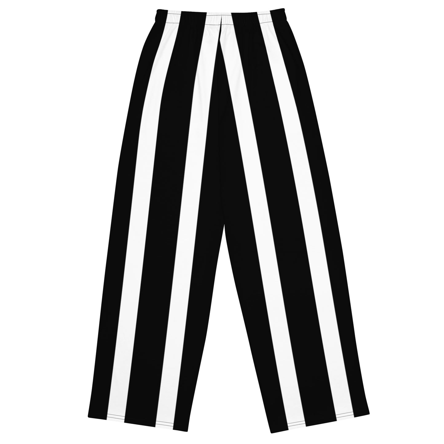 BLACK & WHITE STRIP UNISEX LOUNGE PANTS