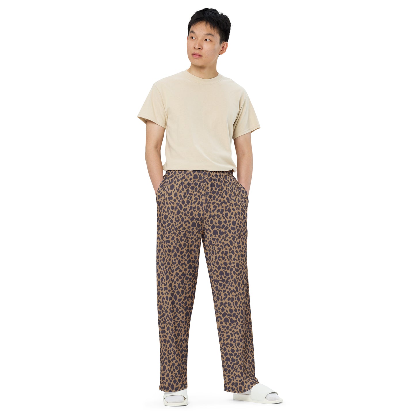 LEOPARD PRINT UNISEX LOUNGE PANTS