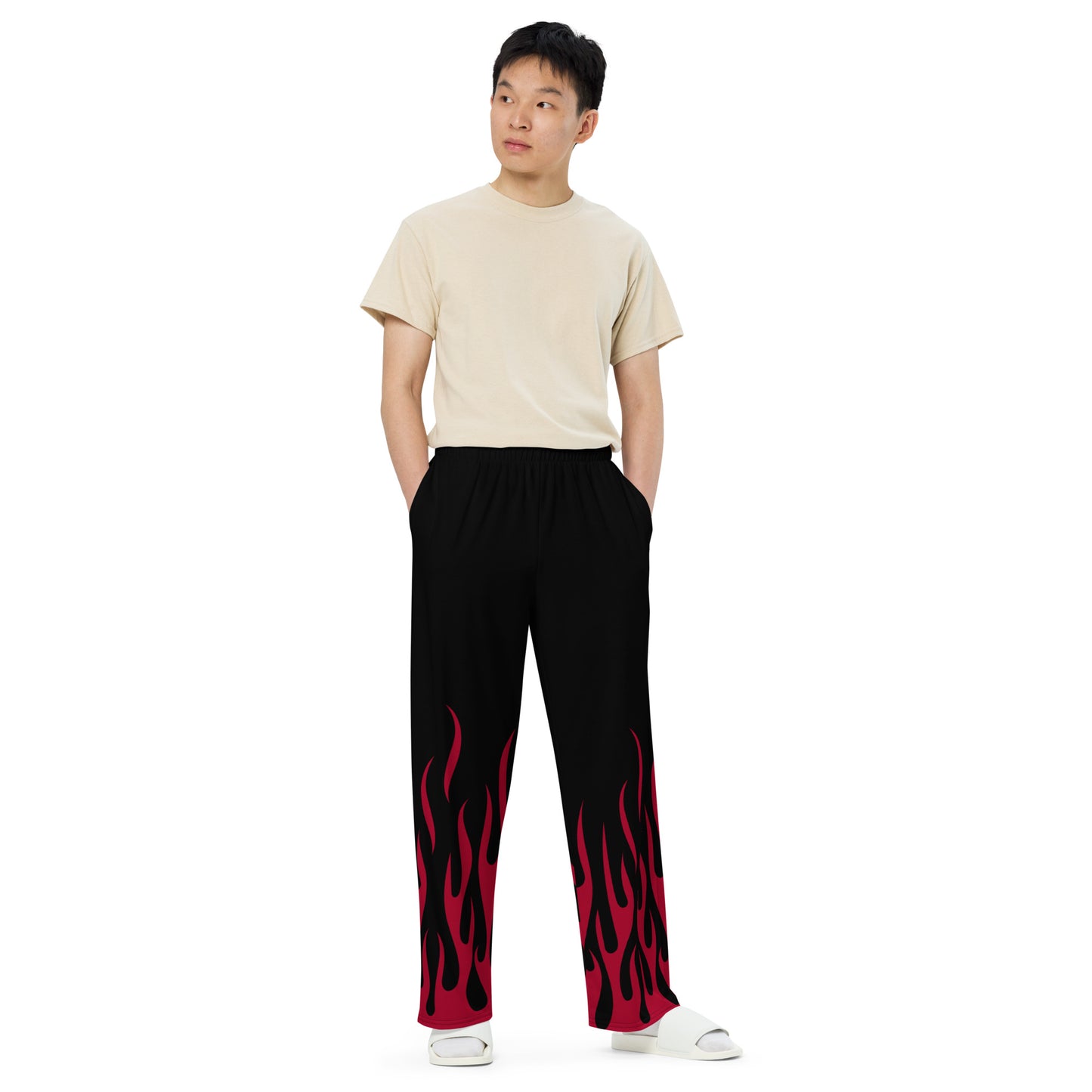 RED FLAME UNISEX LOUNGE PANTS