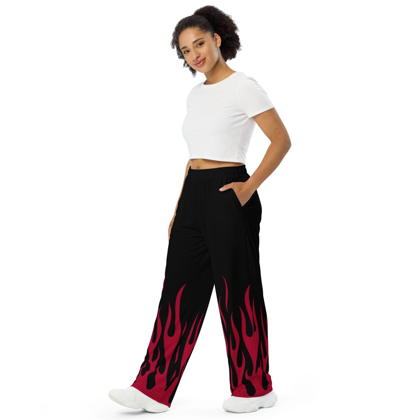 RED FLAME UNISEX LOUNGE PANTS