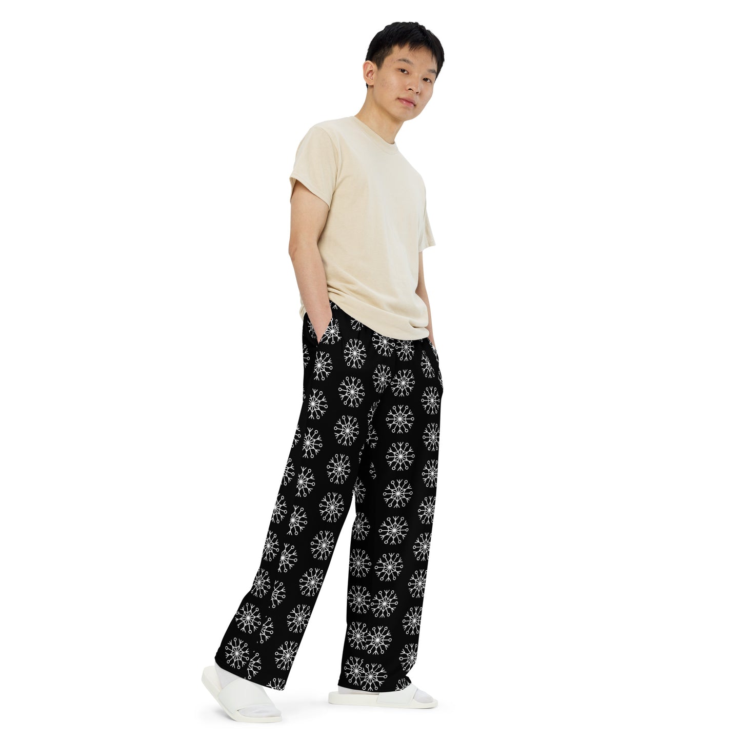 SNOWFLAKE UNISEX LOUNGE PANTS