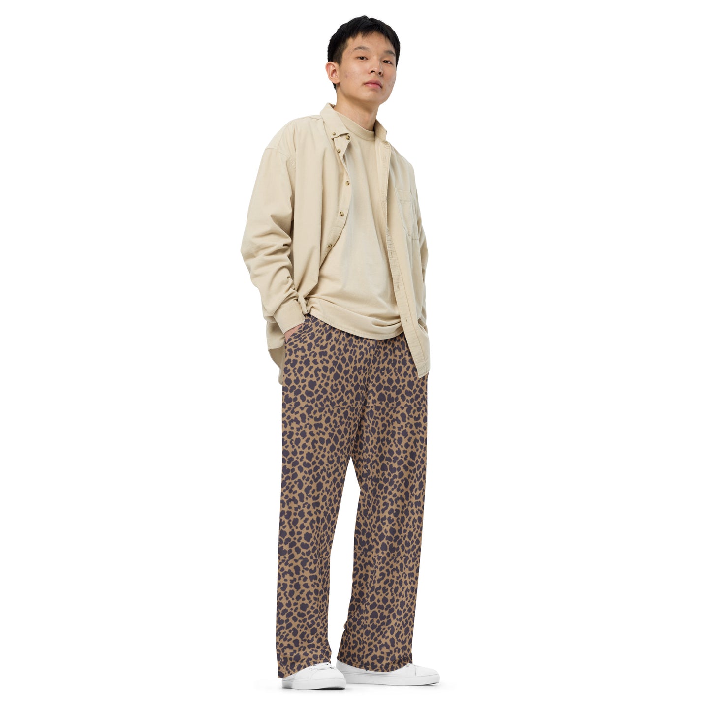 LEOPARD PRINT UNISEX LOUNGE PANTS