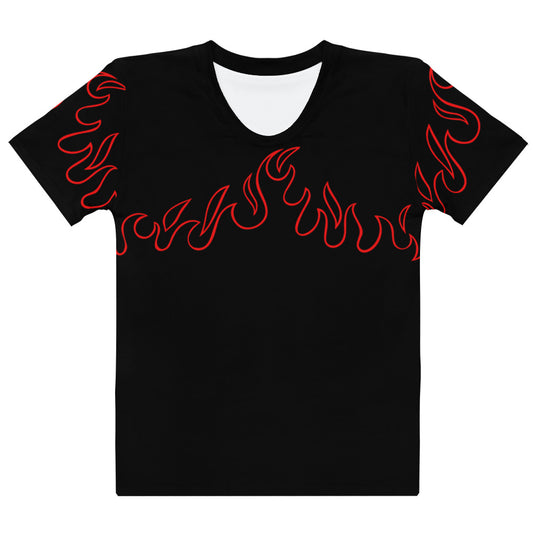 RED FLAME WOMEN'S TEE