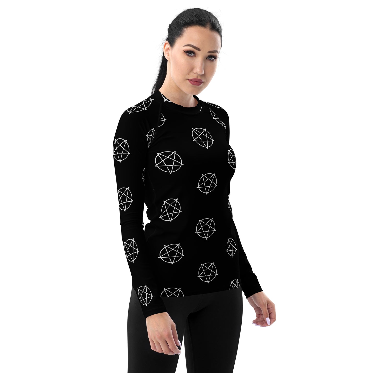 INVERTED STAR WOMEN'S RASH GUARD