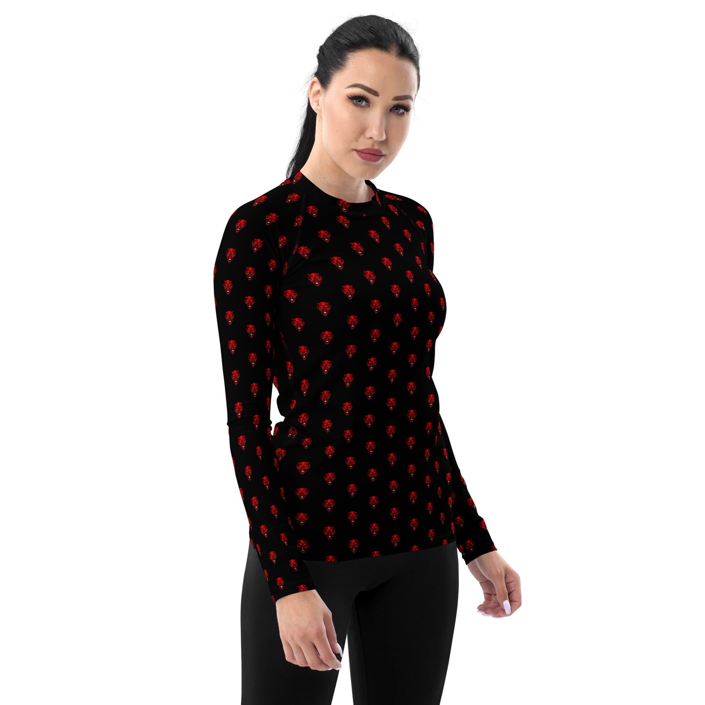 RED DEVIL WOMEN'S RASH GUARD