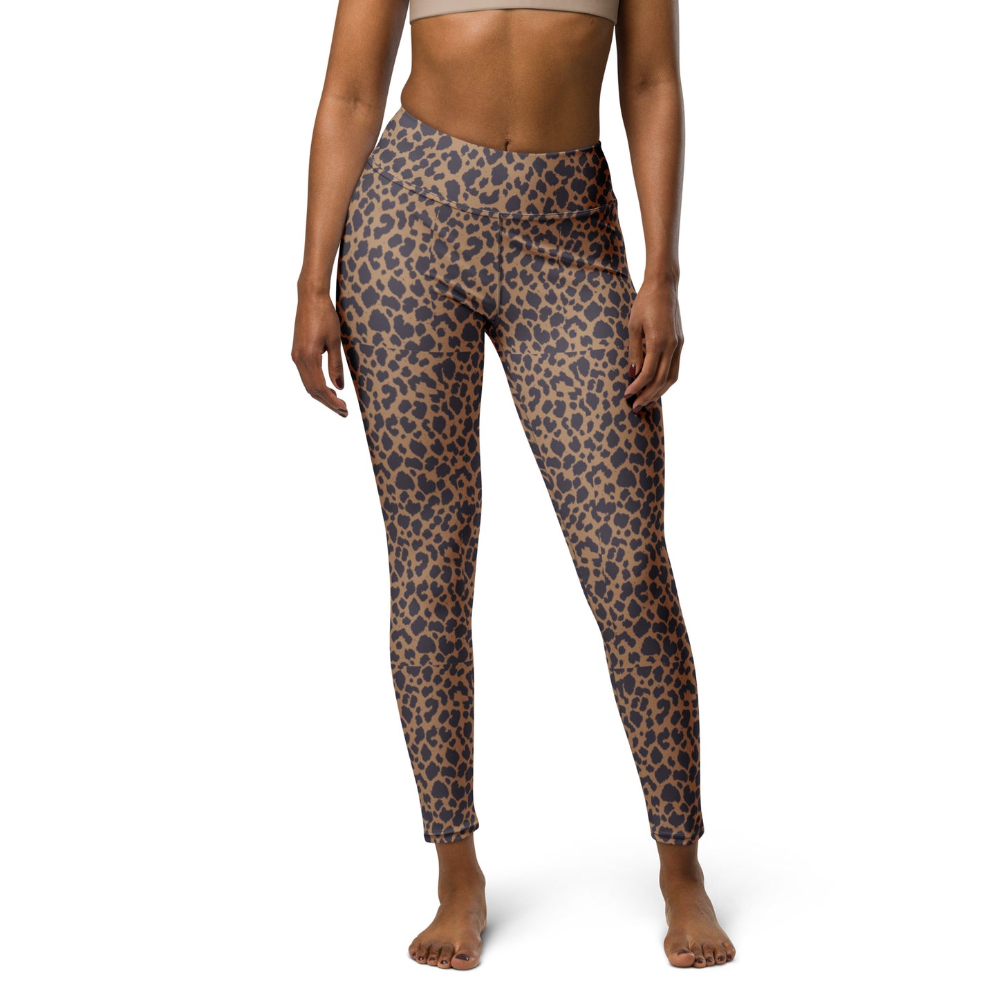LEOPARD PRINT YOGA LEGGINGS