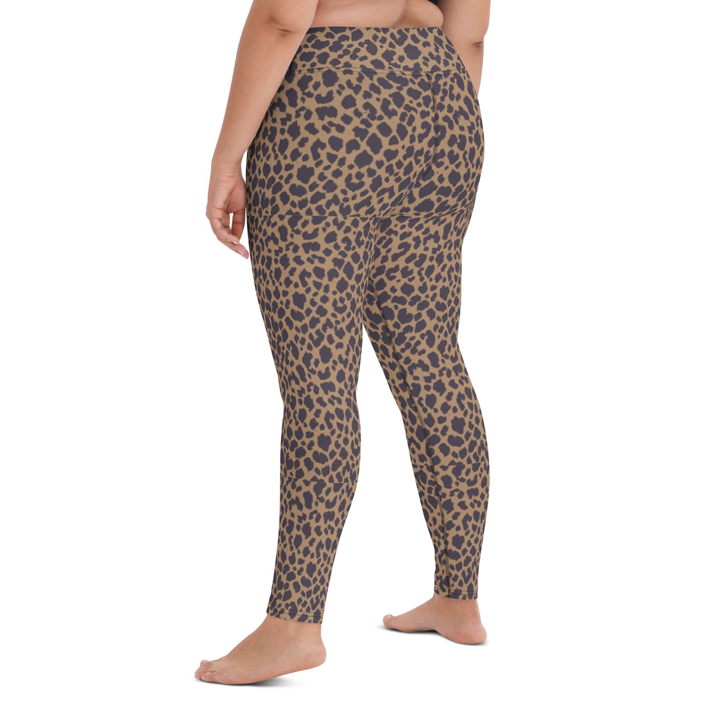 LEOPARD PRINT YOGA LEGGINGS