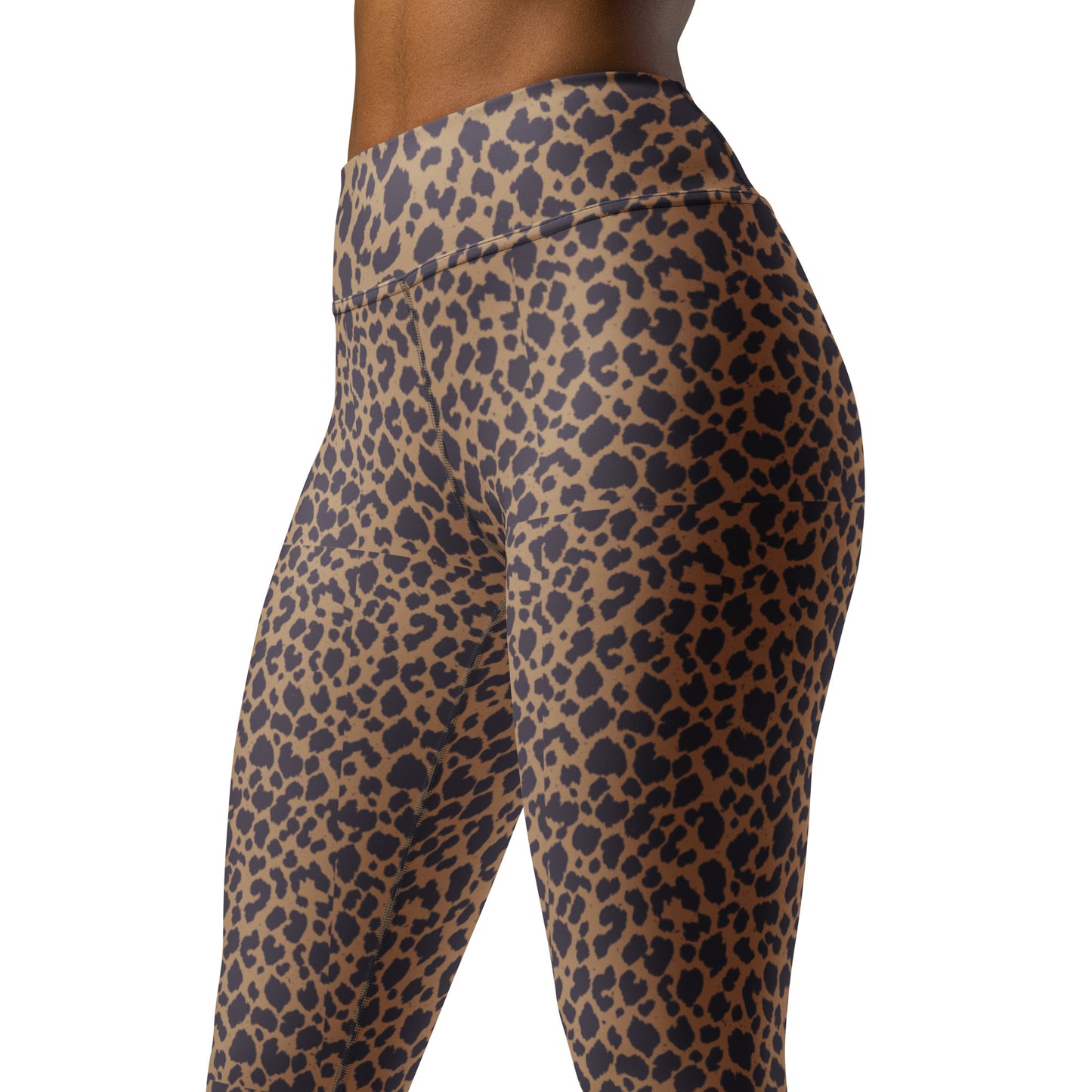 LEOPARD PRINT YOGA LEGGINGS