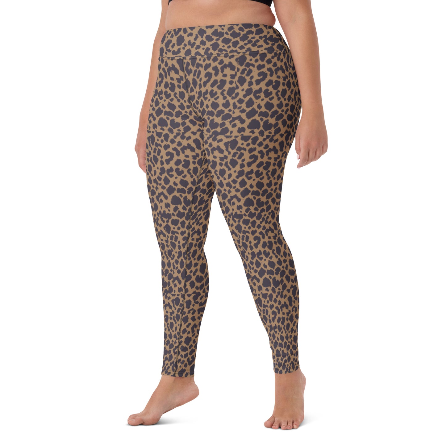 LEOPARD PRINT YOGA LEGGINGS