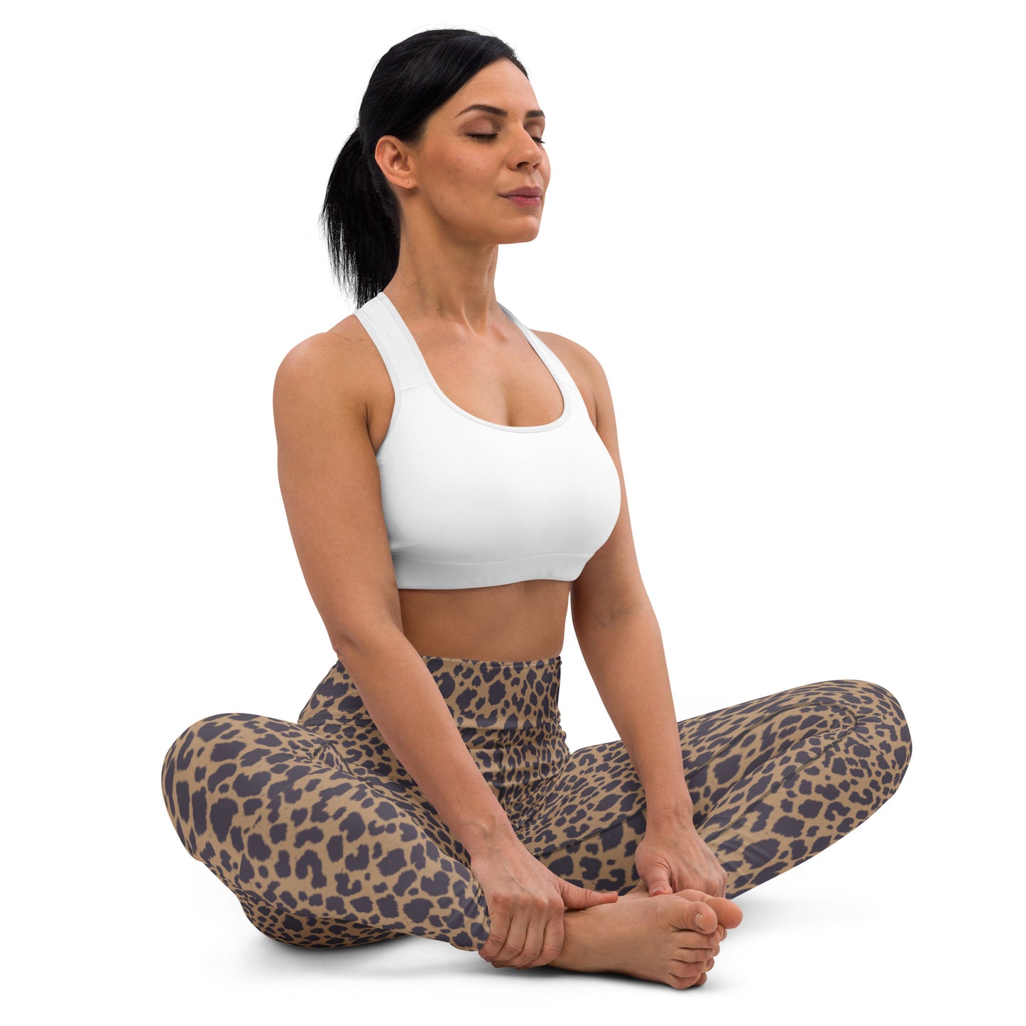 LEOPARD PRINT YOGA LEGGINGS