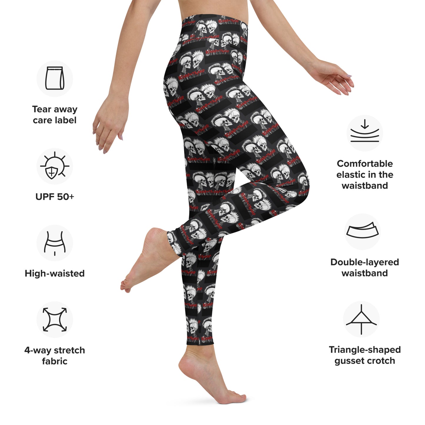 SCAMP+TRAMP ICON YOGA LEGGINGS