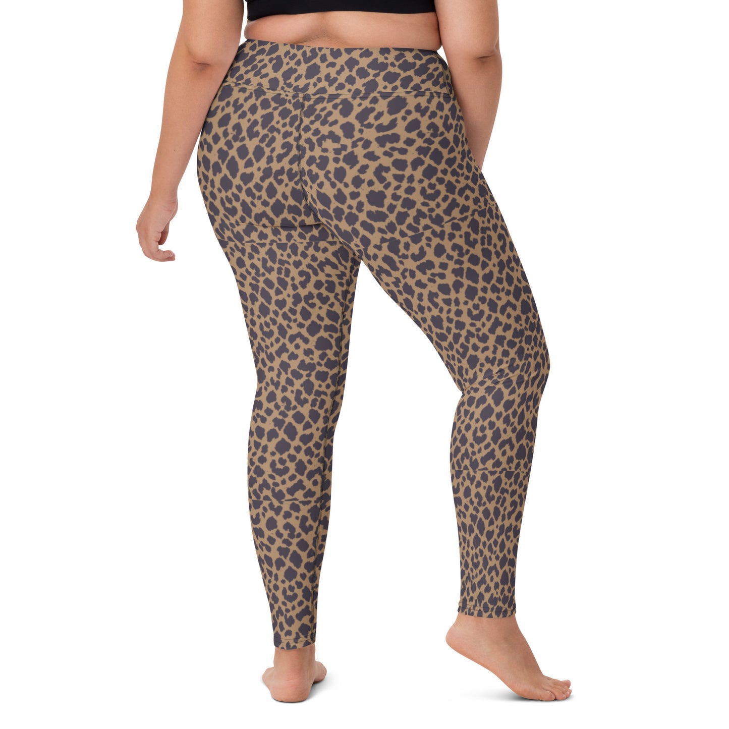 LEOPARD PRINT YOGA LEGGINGS