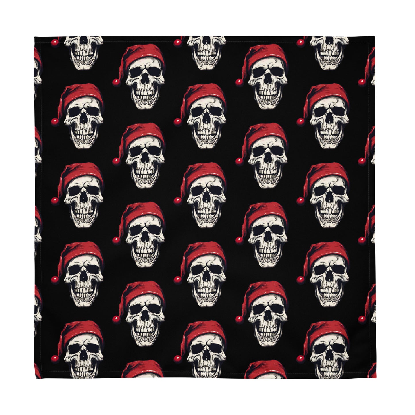 SANTA SKULL B CLOTH NAPKIN SET