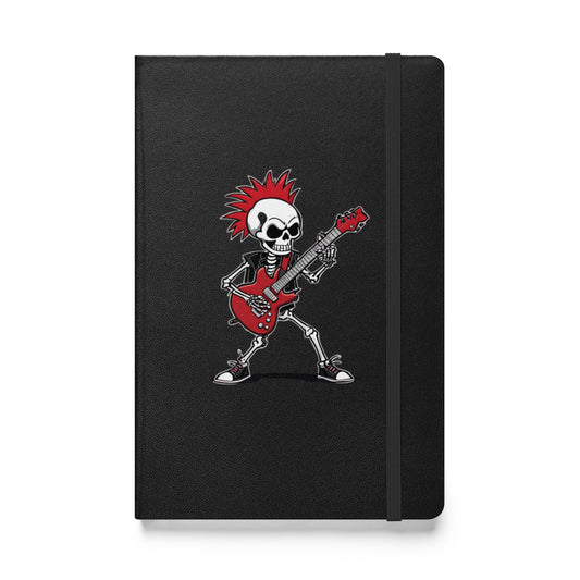 RED'S GUITAR HARDCOVER BOUND NOTEBOOK